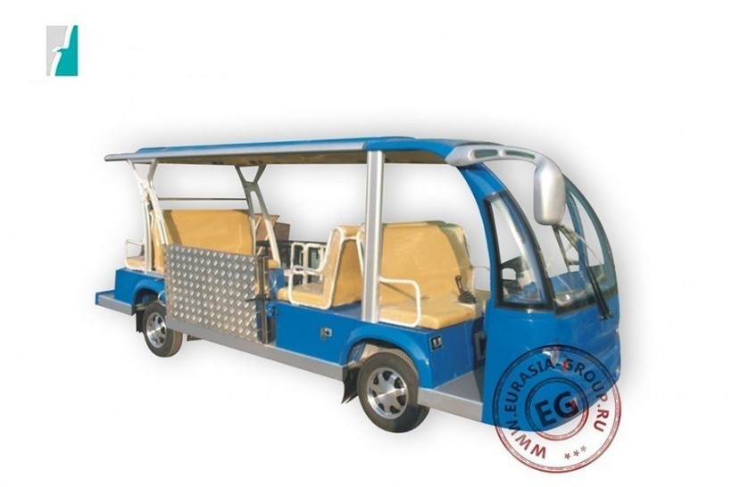 Электрический автобус с подъемником для инвалидов EG6158T