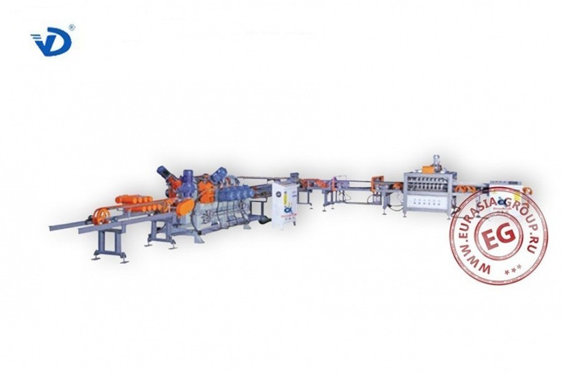 Автоматическая производственная линия для резки и шлифовки керамической плитки CKD-3
