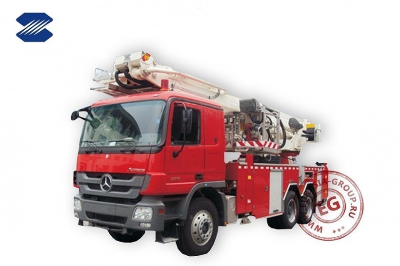 Пожарный автомобиль с подъемной платформой ZOOMLION DG32B