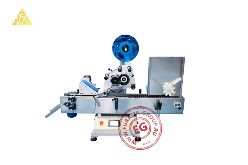 Автоматическая этикетировочная машина для небольших цилиндрических предметов С05-1