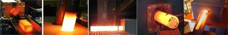 Индукционный станок для нагрева стальных заготовок