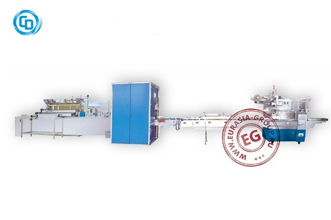 Автоматическая линия для производства туалетной бумаги CDH-1575 YD-EFG