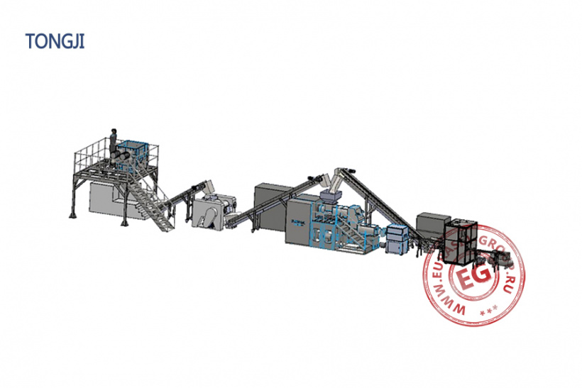 Линия для производства туалетного мыла EGQ-1000-MSU