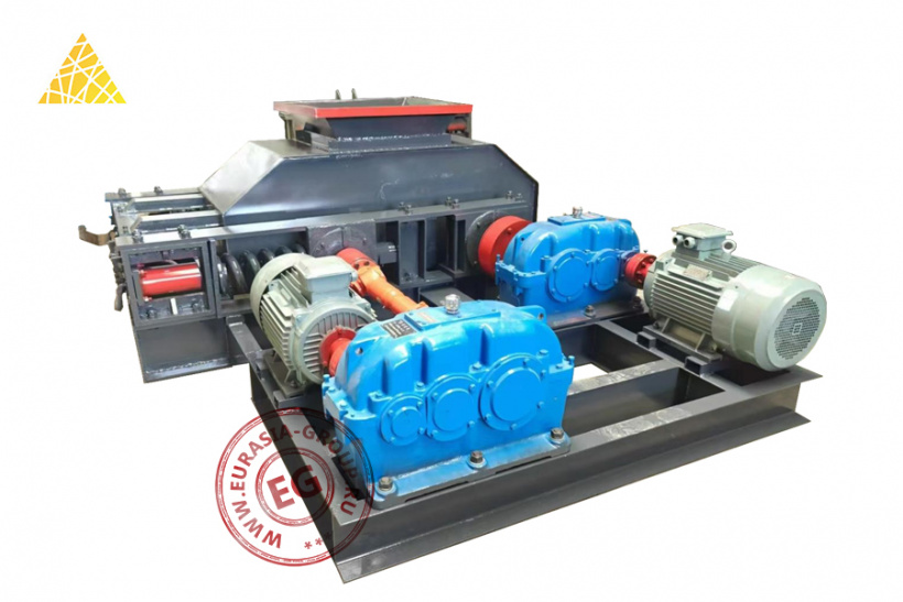 Двухвалковая зубчатая дробилка для угля TRC4040