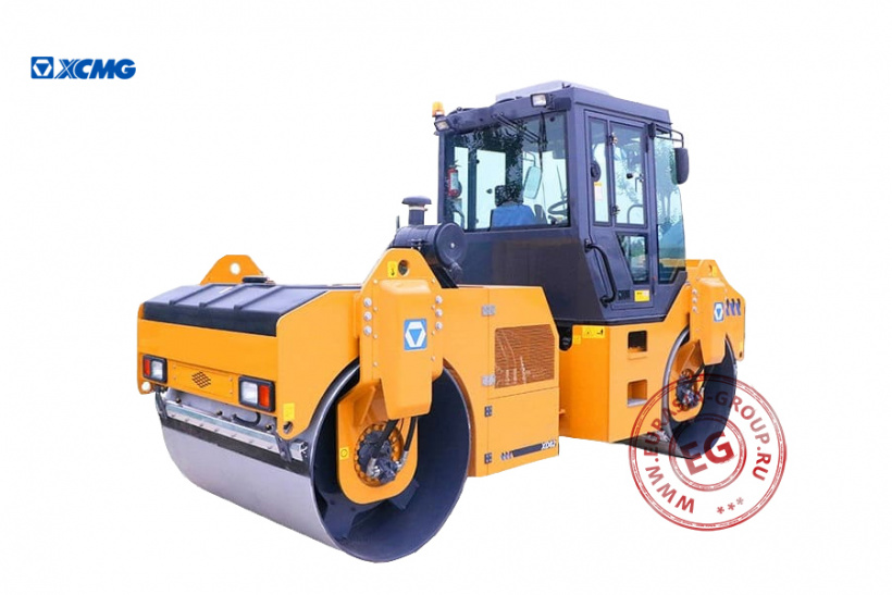 Двухвальцовый гидравлический каток XCMG XD83VT