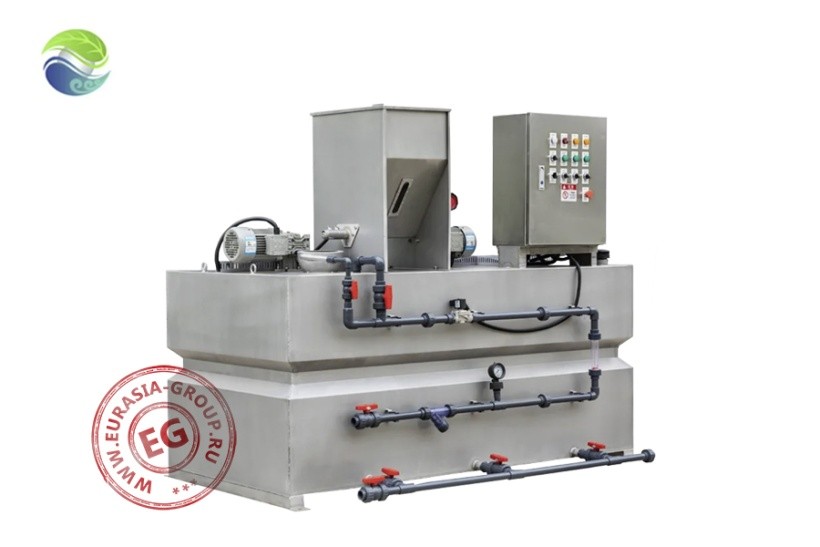 Станции для приготовления раствора флокулянта YTH 10000