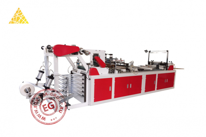 Станок для производства пакетов с вырубной ручкой CJ-600