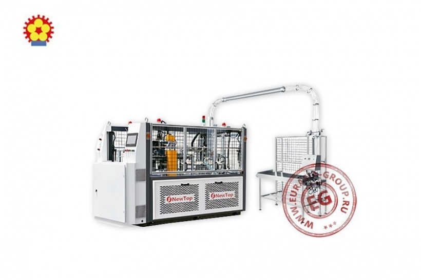 Машина для производства бумажных двухслойных стаканов для кофе с возможностью рельефного тиснения DEBAO-1250WT