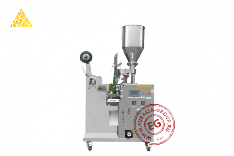 Вертикальный станок для упаковки силикагеля в 3-х шовный пакет DXB-100AK