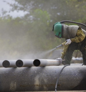 Пескоструйные установки – области применения, принцип действия