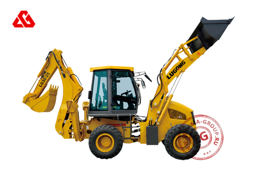 Экскаватор-погрузчик LUGONG LG30-25