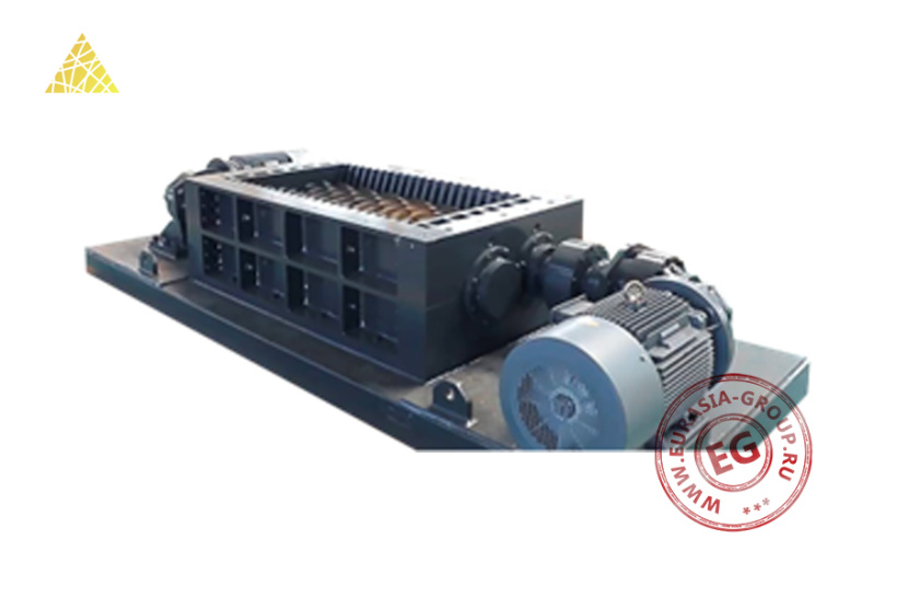 Дробилка 2-х вальная для костей КРС EGQ-2000-2