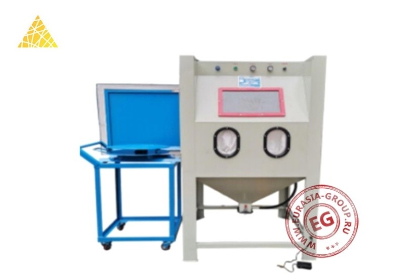 Пескоструйная камера с поворотным столом XD-12