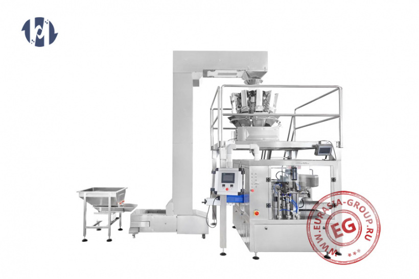 Линия для фасовки и упаковки фруктовых кусочков в пакеты HIJ-200