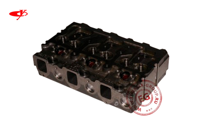 Головка блока цилиндров (ГБЦ) задняя двигателя yuchai YC6B125/YC6108