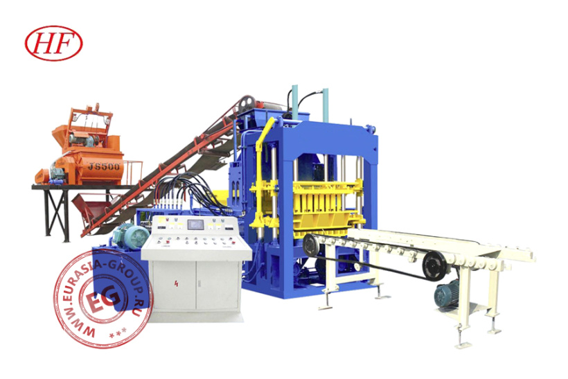 Станок для изготовления кирпичей QT4-15D