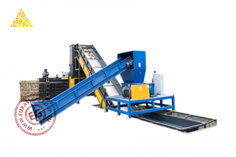 Горизонтальный автоматический пресс-подборщик для макулатуры JPW60QT