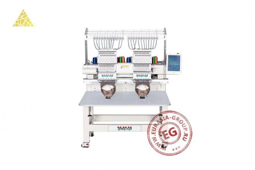 Двухголовочная вышивальная машина CTF1502