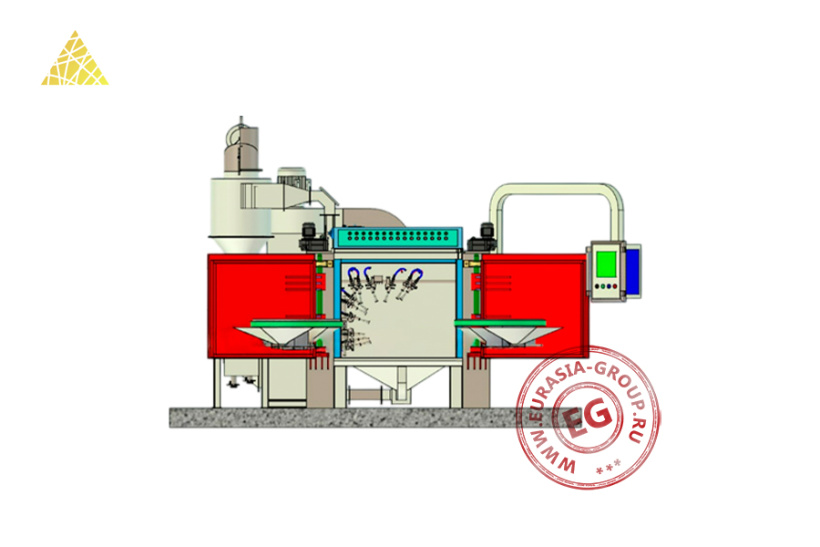 Автоматическая пескоструйная установка QDS261000-500