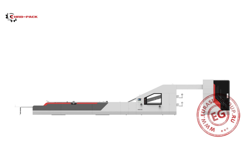 Автоматическая машина для каширования 5-слойного картона HRB-1450F