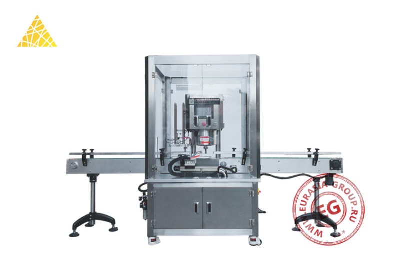 Линия для укупорки (крышка easy open) и  этикетирования круглой тары CX-CZ800