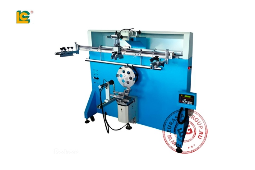 Принтер для печати на цилиндрических предметах (дорожные конусы) LC-PA-800F