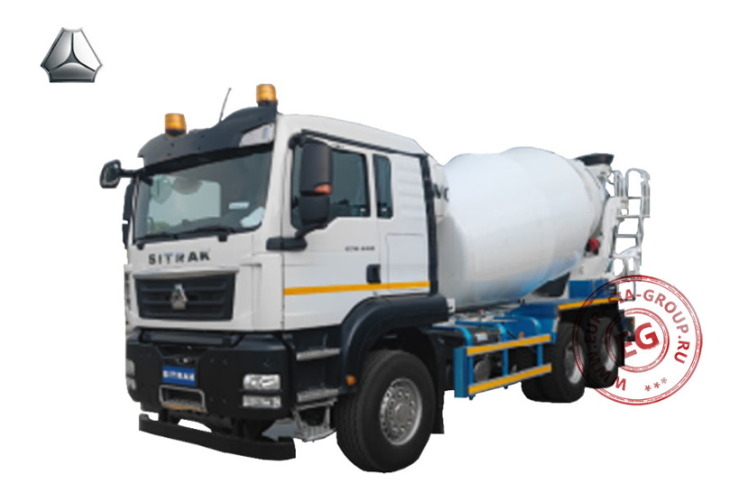 Автобетоносмеситель SITRAK C7H 6×4 ZZ5256GJBV384ME 10 куб.м 4.2.1.01