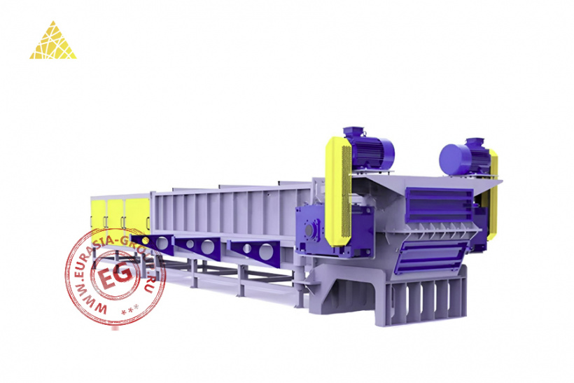 Шредер для измельчения труб из ПНД большого диаметра PNGS-1600