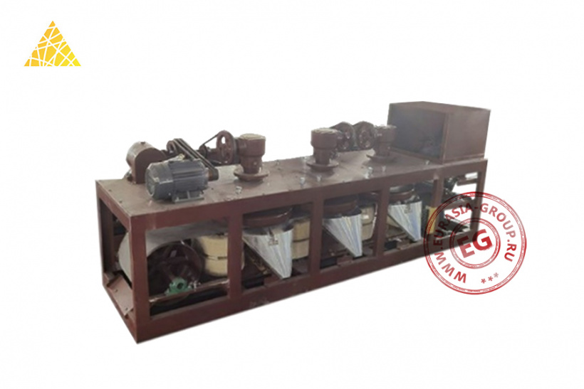 Трехдисковый магнитный сепаратор высокой интенсивности CP3-500