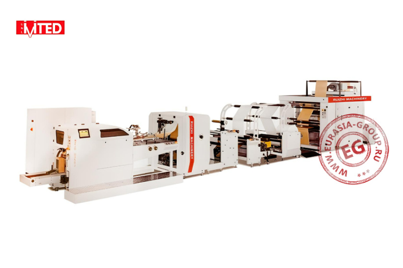 Автоматическая высокоскоростная машина для производства бумажных пакетов с плоским дном RZJD-G250J (2PLY)