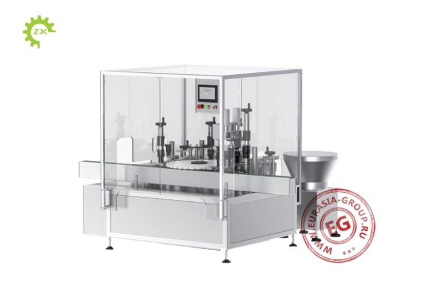 Автоматическая машина  для розлива и укупорки  лаков для ногтей ZX-RF1C