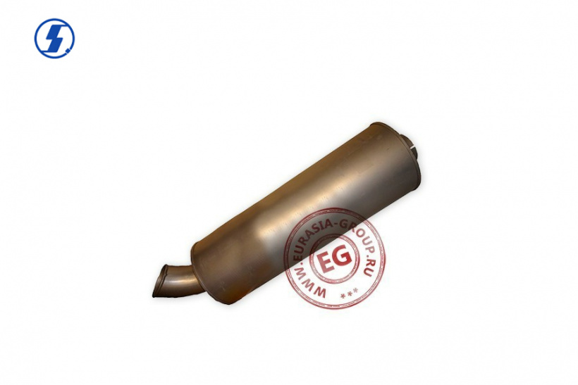 Глушитель Shaanxi (выход сзади) для самосвала SHAANXI F2000 DZ9100540009