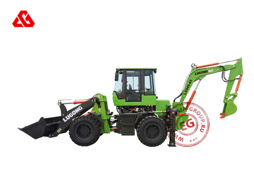 Экскаватор-погрузчик LUGONG LX945-65