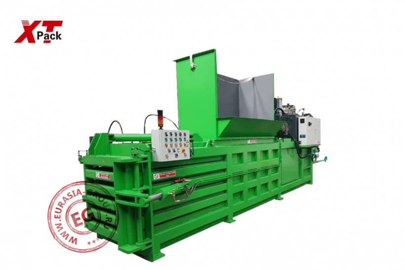 Горизонтальный полуавтоматический пресс-подборщик XTY-400WB10080