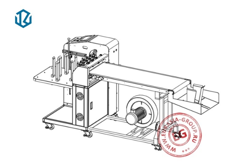 Этикетировочный автомат с верхним вакуумным захватом для тонких и эластичных пакетов GTM-35 