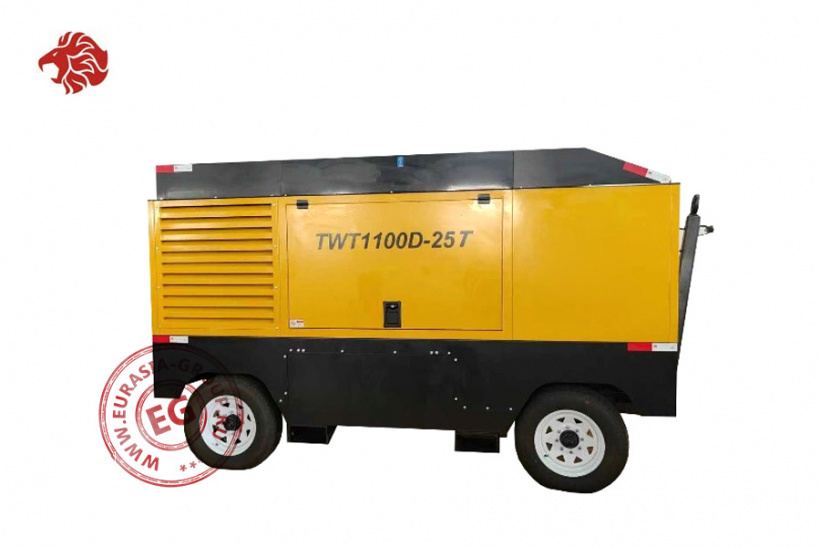 Дизельный компрессор TWT1100D-25T