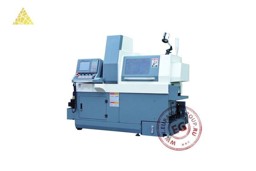 Восьмиосевой токарный станок с ЧПУ швейцарского типа D208D