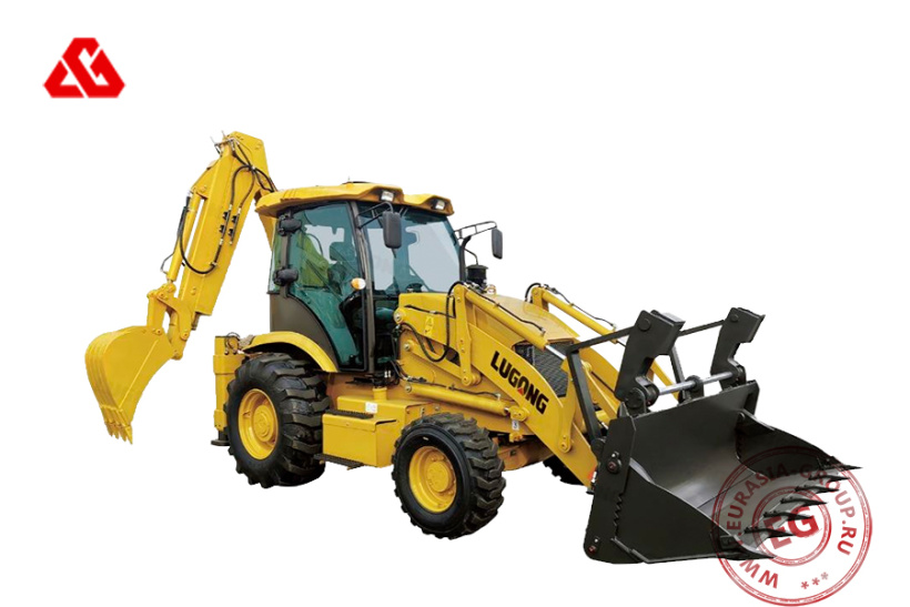 Экскаватор-погрузчик LUGONG LG388