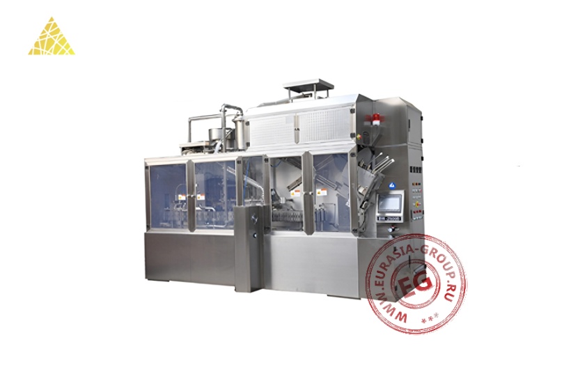 Автоматическая машина для розлива жидких продуктов в картонные коробки с двускатной крышей BW-3000