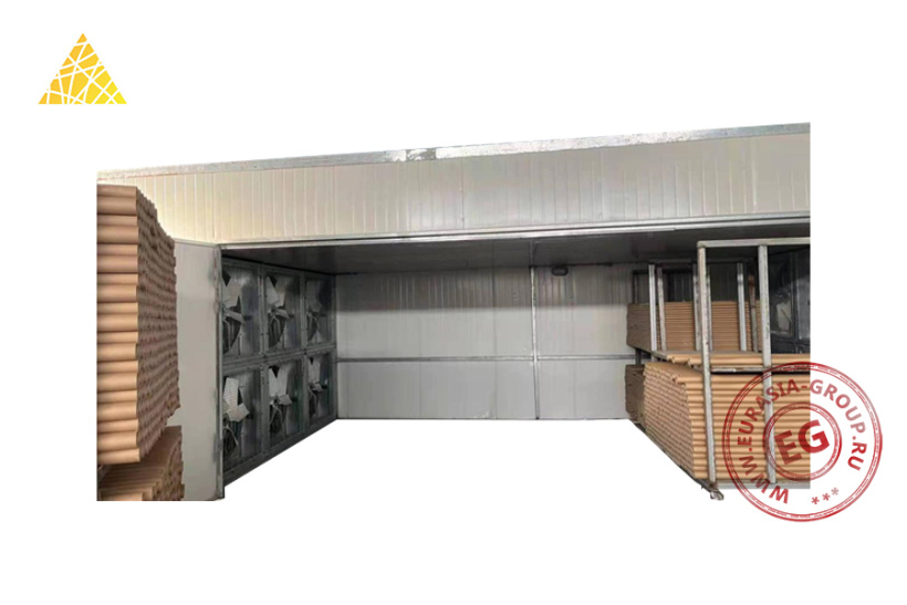 Сушильная камера для картонных втулок 69KW