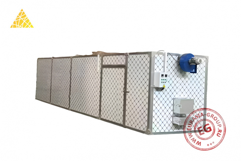 Сушилка для угольных брикетов 3 тонны/цикл