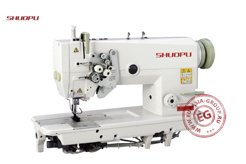 Двухигольная швейная машина челночного стежка SP-845