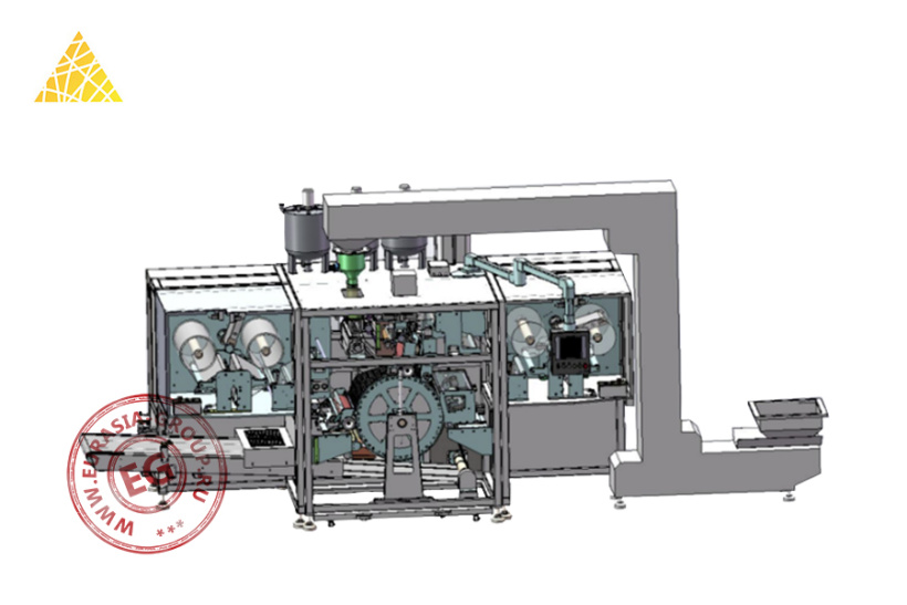 Линия для производства капсул для стирки NZF-1200