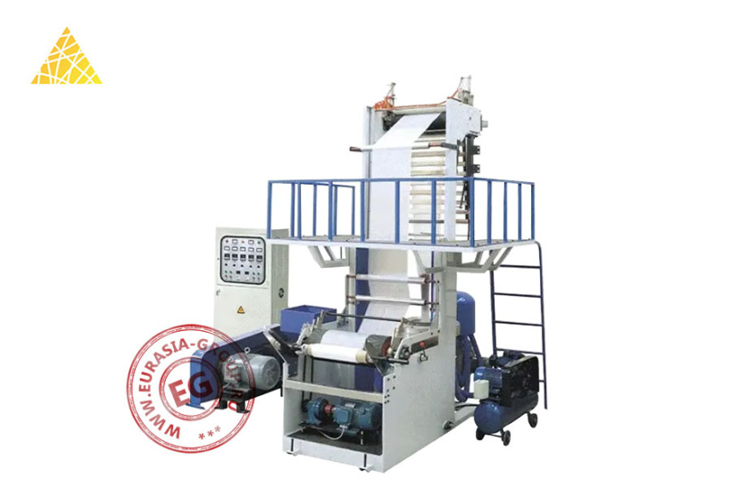 Экструдер для производства полиэтиленовой пленки для мешков для мусора SJ-D60