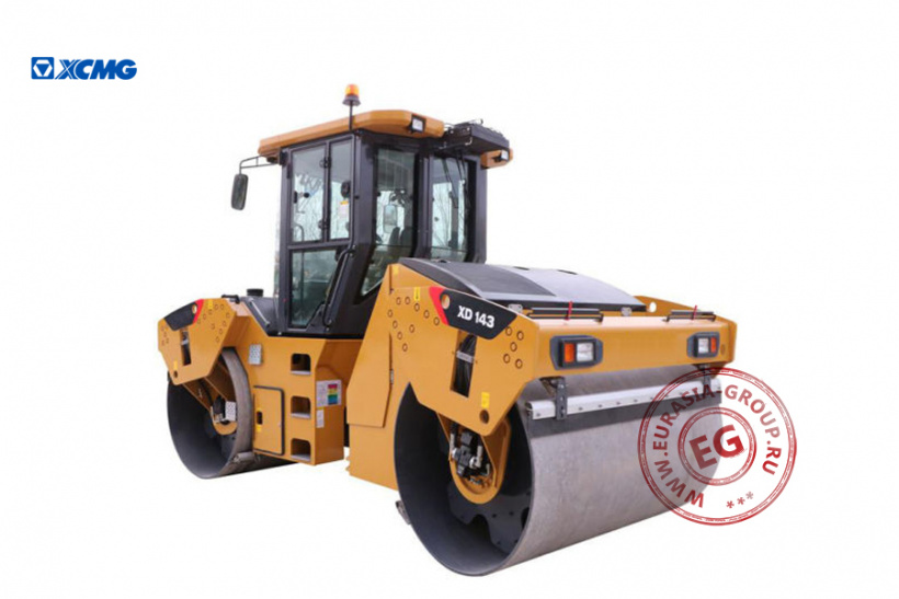 Двухвальцовый гидравлический каток XCMG XD143