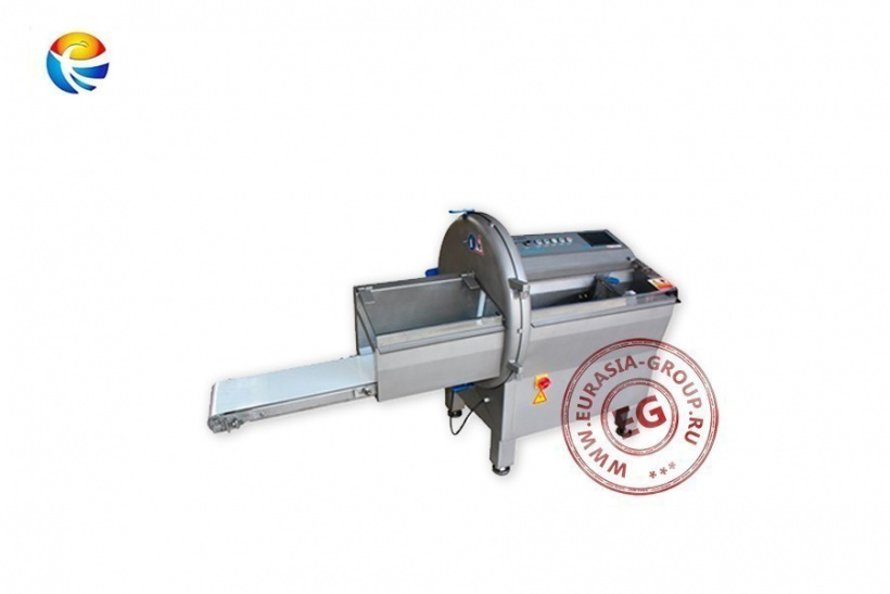 Автоматический станок для нарезки мяса с конвейерной лентой FKP-25