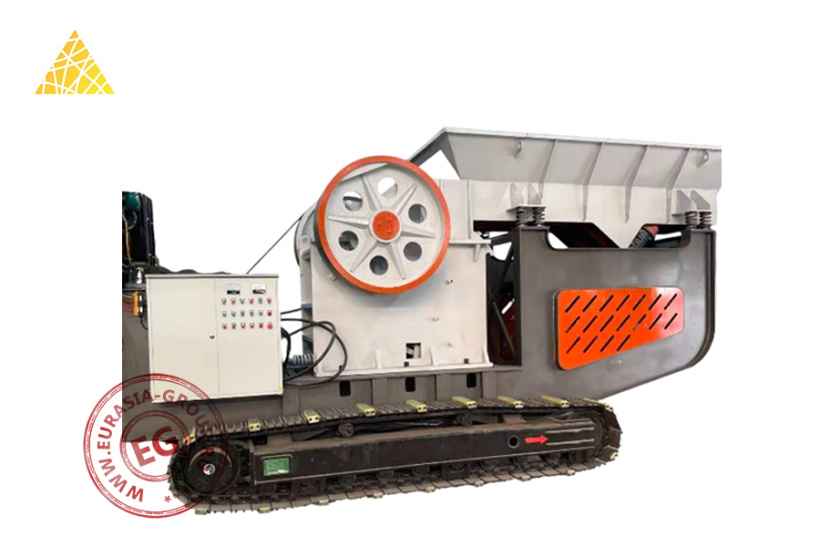 Щековая дробилка на гусеницах PE-400х600