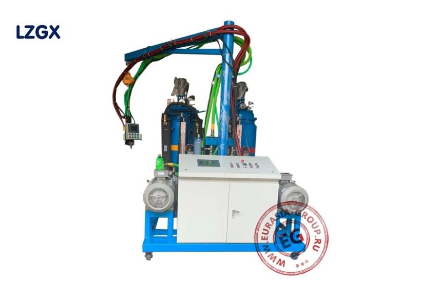 Двухкомпонентная машина высокого давления для литья полиуретана LZ-908