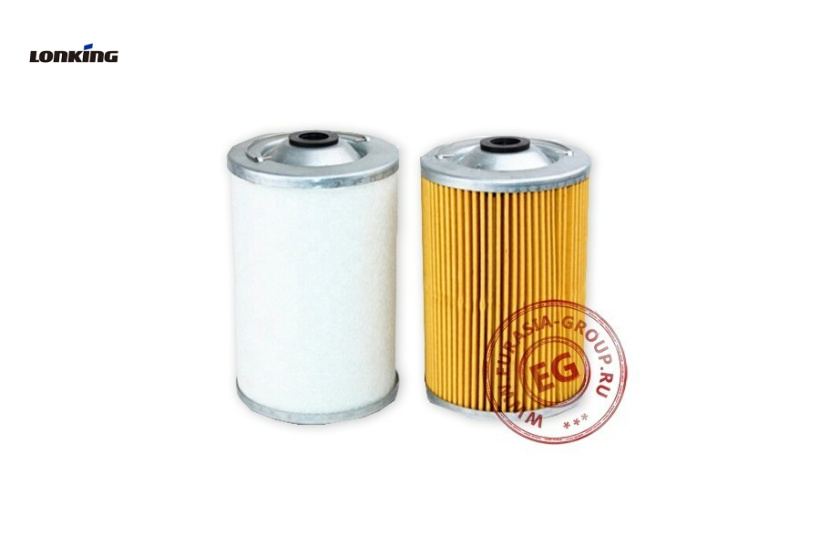Фильтр-элемент топливный CDM855 (комплект)  для погрузчика LONKING 614080739A 614080739A
