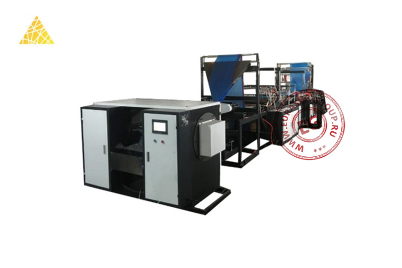 Пакетоделательная машина для производства мусорных пакетов на завязках XQL-RLD1200